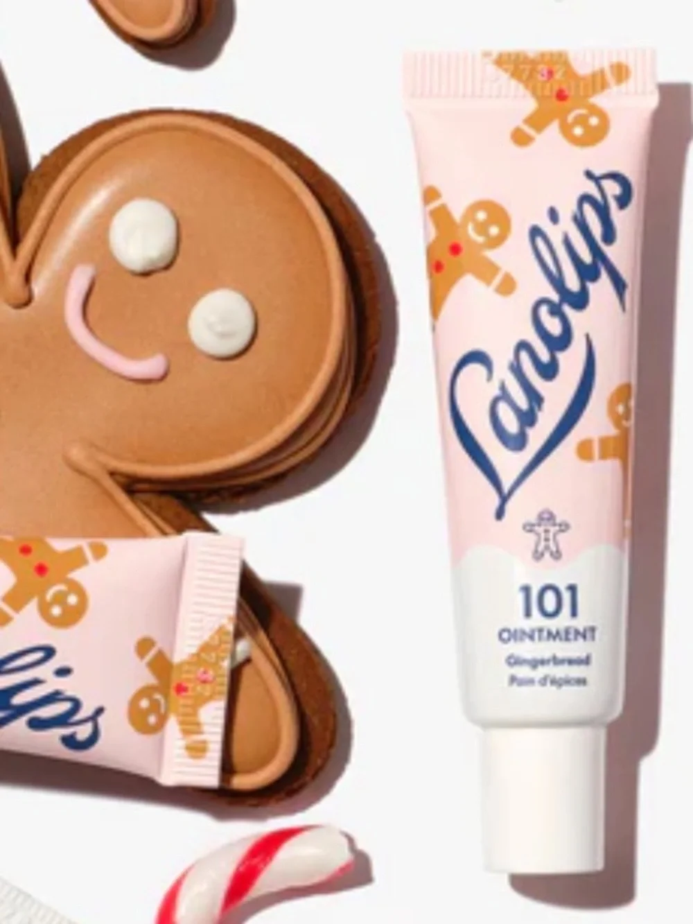 Lanolips 101 Ointment Gingerbread Lip Care - Pink Tube